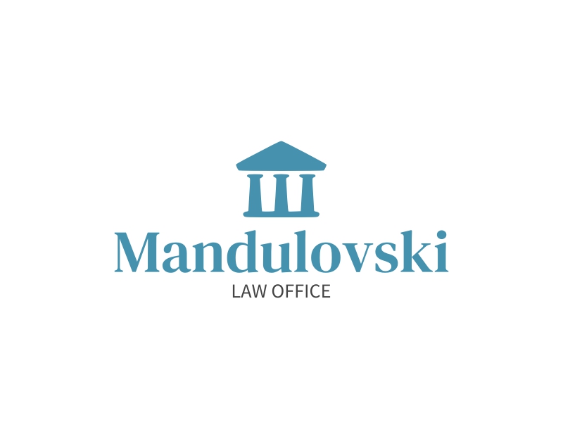 Mandulovski logo design