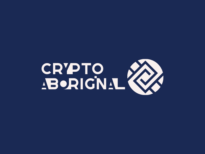 Crypto Aboriginal logo design