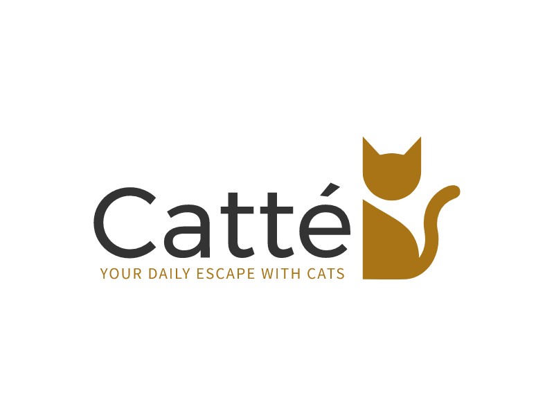 Catté logo design