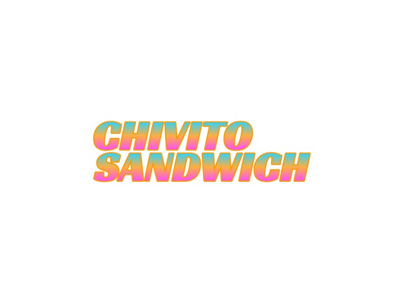 chivito sandwich logo design